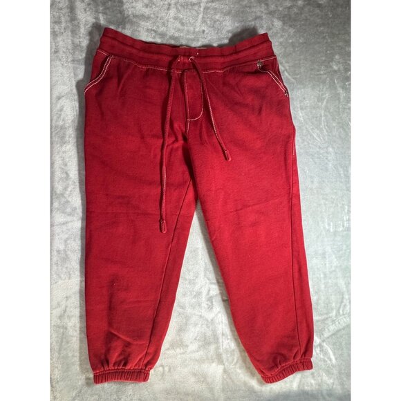 True Religion Red Jogger Pants  XL with a Relaxed Fit a comfortable and stylish - Picture 13 of 16